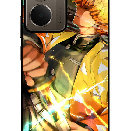 Demon Slayer Realme P3 Glass Case