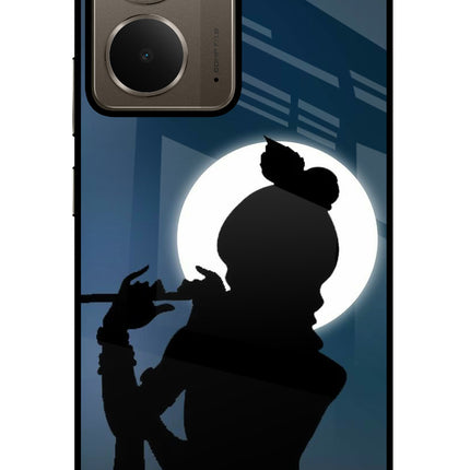Shri Krishna Silhouette Realme P3 Glass Case