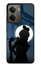 Shri Krishna Silhouette Realme P3 Glass Case