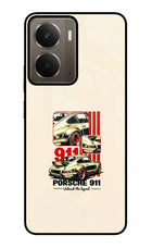 Classic Porsche 911 Realme P3 Glass Case