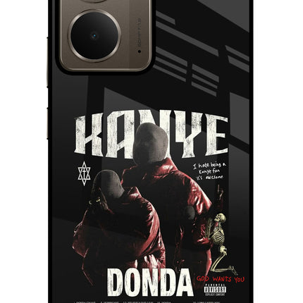 Donda Kanye West Realme P3 Glass Case