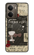 I am just a girl Realme P3 Glass Case