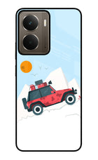Mountain Trail Beast Realme P3 Glass Case