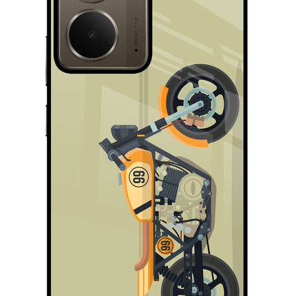 Vertical Speedster Realme P3 Glass Case