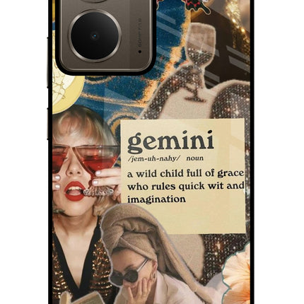 Gemini Zodiac Realme P3 Glass Case