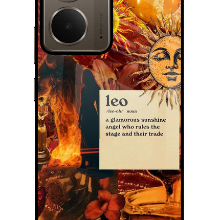 Leo Zodiac Realme P3 Glass Case