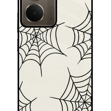 Spider Web Realme P3 Glass Case