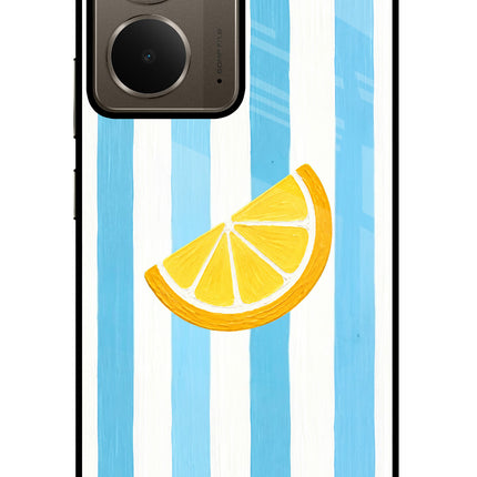 Summer Lemon Realme P3 Glass Case