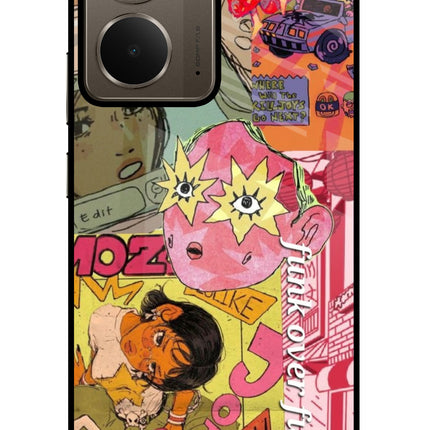 Funkover Realme P3 Glass Case