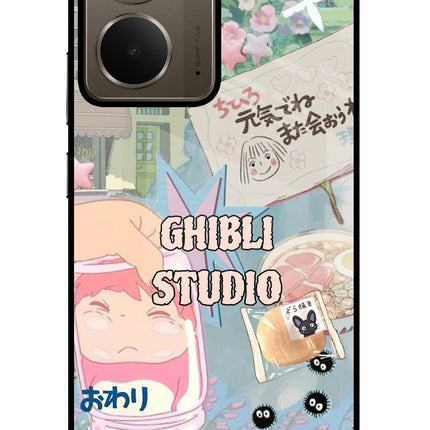 Studio Ghibli Realme P3 Glass Case
