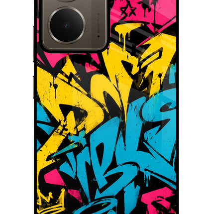Graffiti Vibe Realme P3 Glass Case