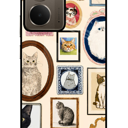 Mirror Cats Realme P3 Glass Case