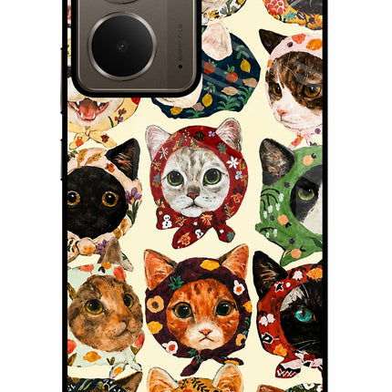 Cool Cat Realme P3 Glass Case