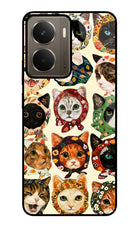 Cool Cat Realme P3 Glass Case