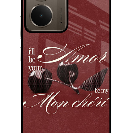 Velvet Cherry Realme P3 Glass Case