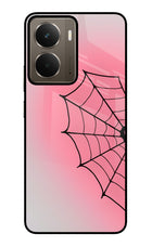 Pink Web Realme P3 Glass Case