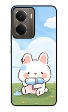 Bunny Treat Realme P3 Glass Case