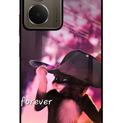 Forever Cat Realme P3 Glass Case