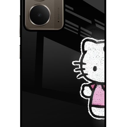Kitty Charm Realme P3 Glass Case