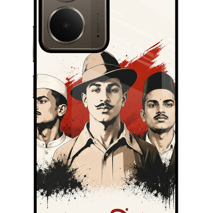 Bhagat Singh Trio Realme P3 Glass Case