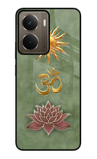 Om & Lotus Realme P3 Glass Case