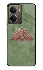 Lotus Grace Realme P3 Glass Case