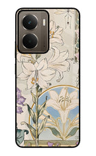 White Lily Realme P3 Glass Case