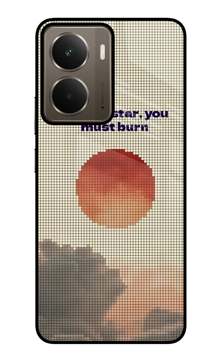 Pixel Sun Realme P3 Back Cover, Glass case