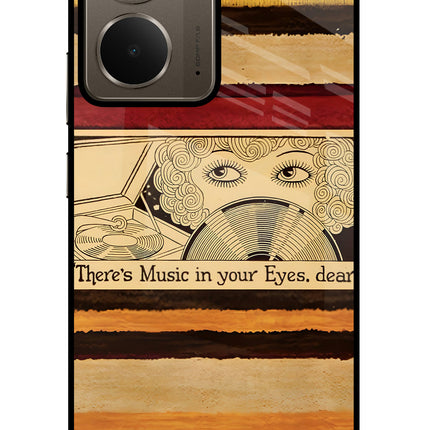 Vinyl Stripes Realme P3 Glass Case