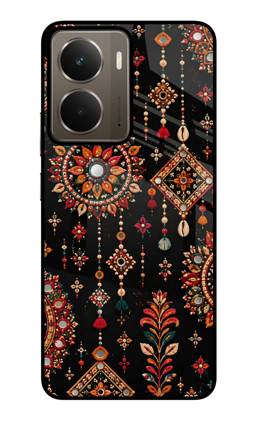 Boho Noir Realme P3 Back Cover, Glass case