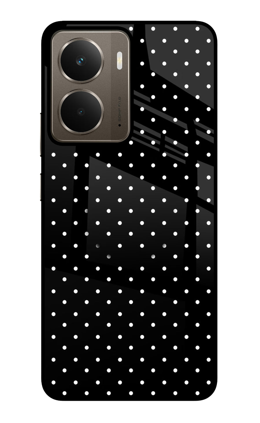 White Dots Realme P3 Pop Case, Glass case