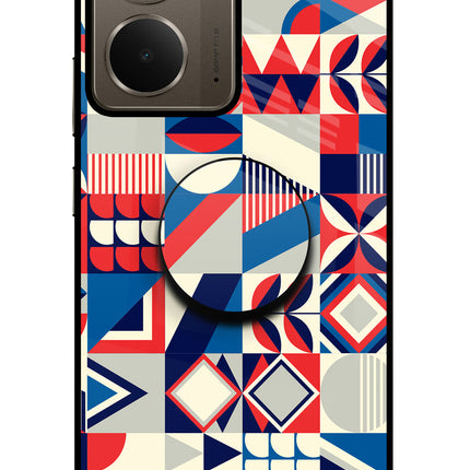 Colorful Pattern Realme P3 Pop Case by Casekaro