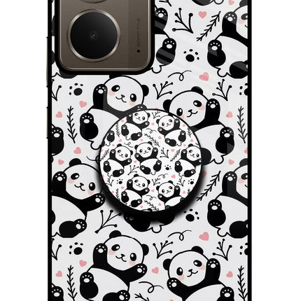 Cute Panda Realme P3 Pop Case by Casekaro