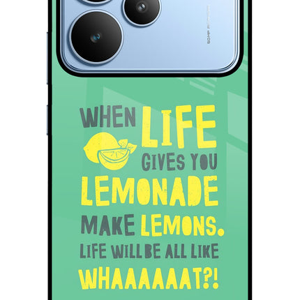 Quote Realme P4 Glass Case