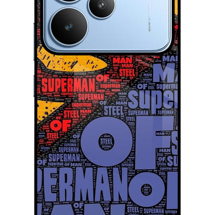 Superman Realme P4 Glass Case