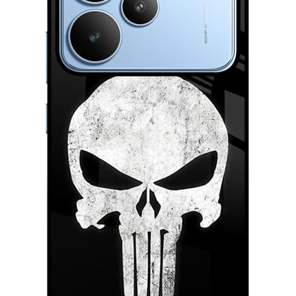 Punisher Skull Realme P4 Glass Case
