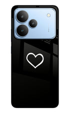 Heart Realme P4 Glass Case