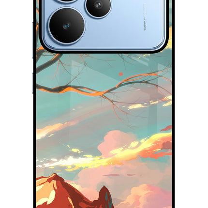 Scenery Realme P4 Glass Case
