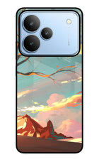Scenery Realme P4 Glass Case