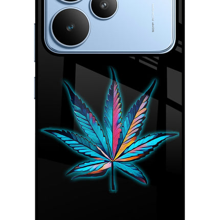 Weed Realme P4 Glass Case