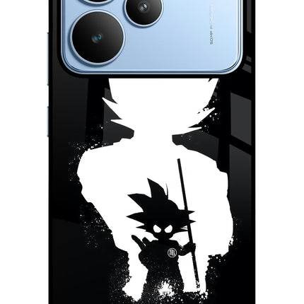 Goku Shadow Realme P4 Glass Case