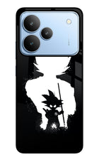 Goku Shadow Realme P4 Glass Case