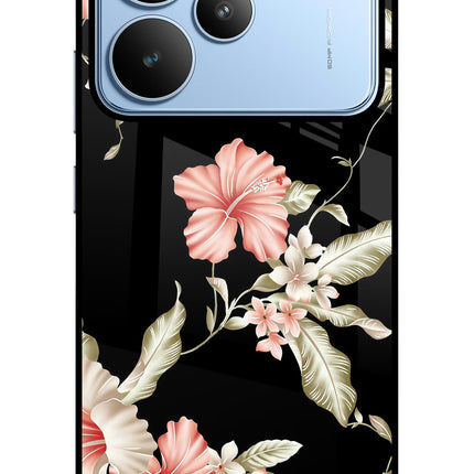 Flowers Realme P4 Glass Case