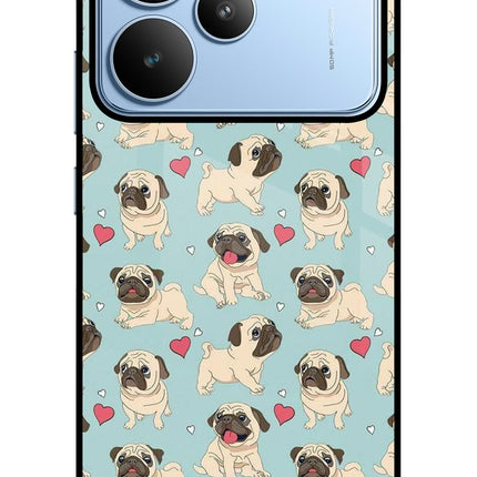 Pug Dog Realme P4 Glass Case