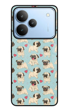 Pug Dog Realme P4 Glass Case