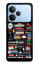 FRIENDS Realme P4 Glass Case