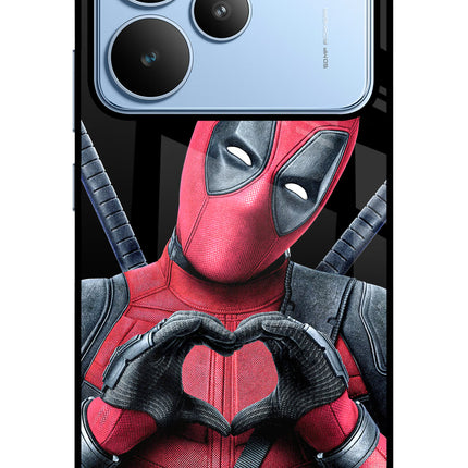 Deadpool Realme P4 Glass Case