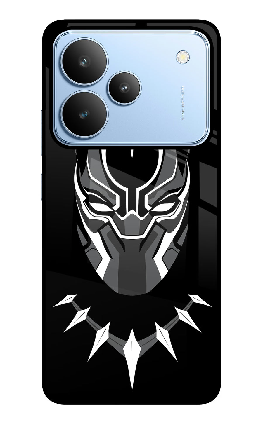 Black Panther Realme P4 Back Cover, Glass case