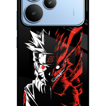 Naruto Two Face Realme P4 Glass Case