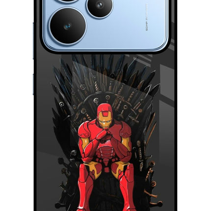 Ironman Throne Realme P4 Glass Case